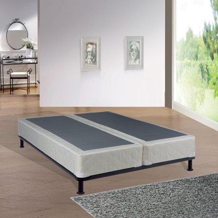 - WAYTON, 8-Inch Split Box Spring/Foundation For Mattress, No Assembly Required, 48
