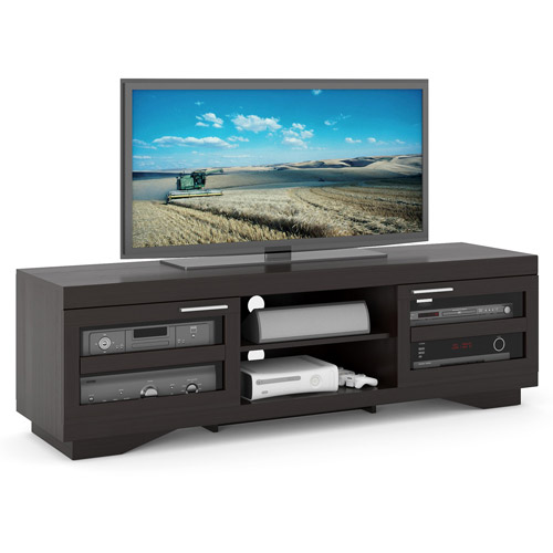 Sonax Granville Wood Veneer TV Stand for TVs up to 80'', Multiple Finishes