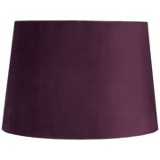 Purple Lamp Shades Springcrest Plum Velvet Hardback Drum Lamp Shade 11x13x9 Spider