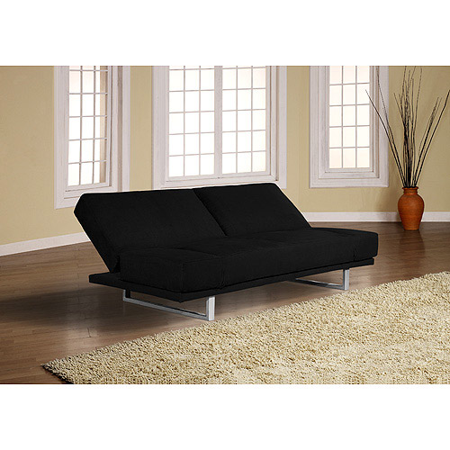 Atherton Home Broadway Convertible Lounger, Black