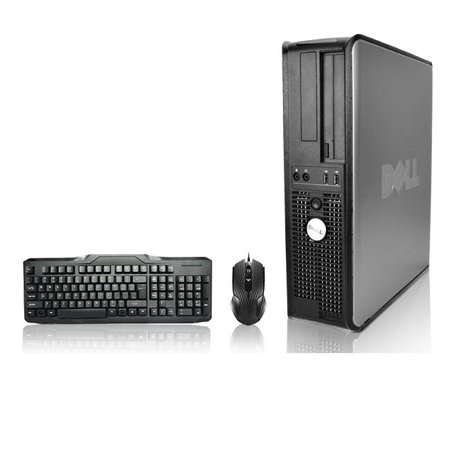 Dell Optiplex Desktop Computer 1.8 GHz Core 2 Duo Tower PC, 4GB RAM, 250 GB HDD, Windows (Best Pc Setup Ever)