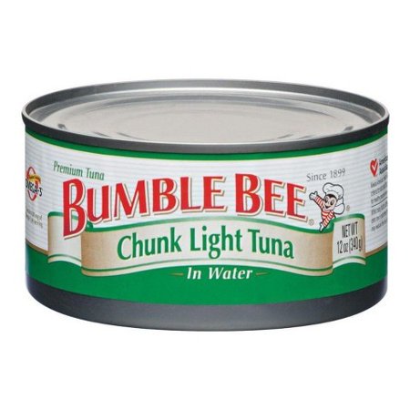 Bumble Bee Chunk Light Tuna In Water, Canned Tuna Fish, High Protein 