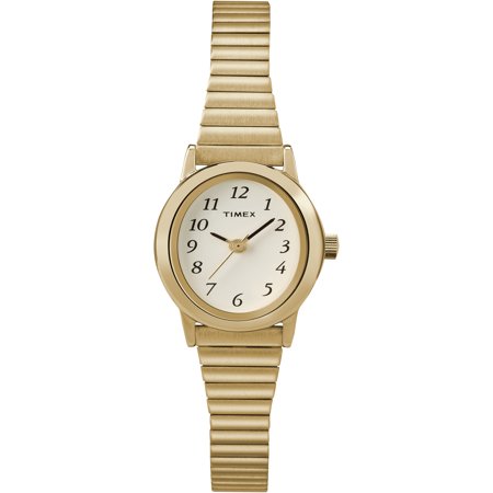 Timex Clip Watch - Timex Women's Cavatina Gold-Tone Stainless Steel Expansion Band Watch