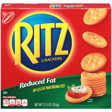 Nabisco Ritz Reduced Fat Classic Crackers, 12.5