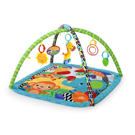 Infant Activity Toy - Bright Starts Activity Gym with Take-Along Toys - Zippy Zoo