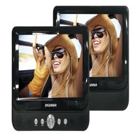Sylvania Premium 9" Dual Screen Portable DVD Player, Black SDVD9957