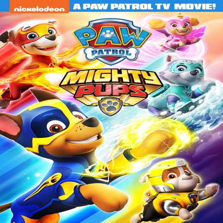 Paw Patrol: Mighty Pups (DVD + Digital Copy) - Walmart.com