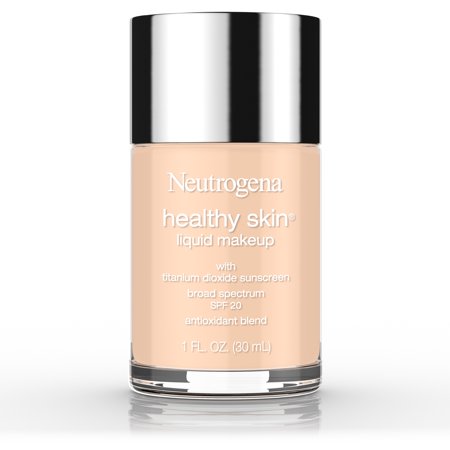 Neutrogena Healthy Skin Liquid Makeup Foundation, Broad Spectrum Spf 20, 40 Nude, 1 (Best Foundation With Spf For Oily Skin)