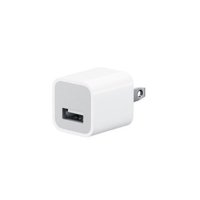 Apple A1385 Travel USB 5V Wall Charger for iPhone/iPad (White) - Hassle-Free