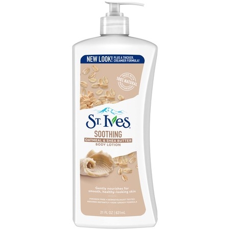 St. Ives Oatmeal and Shea Butter Body Lotion, 21