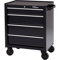 Hyper Tough 4-Drawer Rolling Tool Cabinet with Ball-Bearing Slides, 26"W