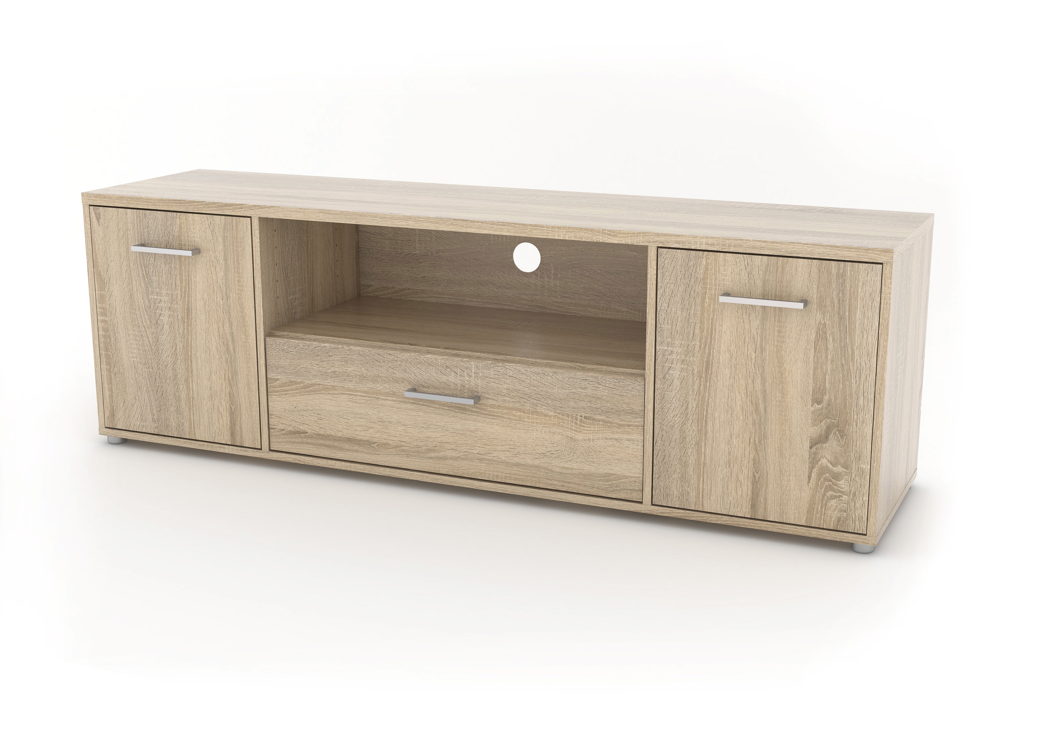 Match TV Stand, Oak Structure