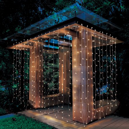 Better Homes & Gardens Outdoor LED Curtain Lights