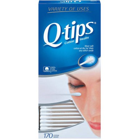 Q-tips Cotton Applicators - Q-Tips Cotton Swabs, 170ct