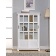 Bookcases With Gl Doors Ameriwood Home Aaron Lane Bookcase With Sliding Gl Doors Multiple Colors