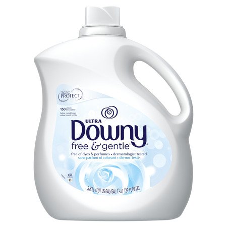 Avalanche Liquid - Downy Ultra Liquid Fabric Conditioner (Fabric Softener), Free & Gentle, 150 Loads 129 fl oz