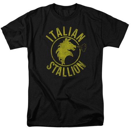 Italian Short - Rocky Italian Stallion Horse Mens Short Sleeve Shirt
