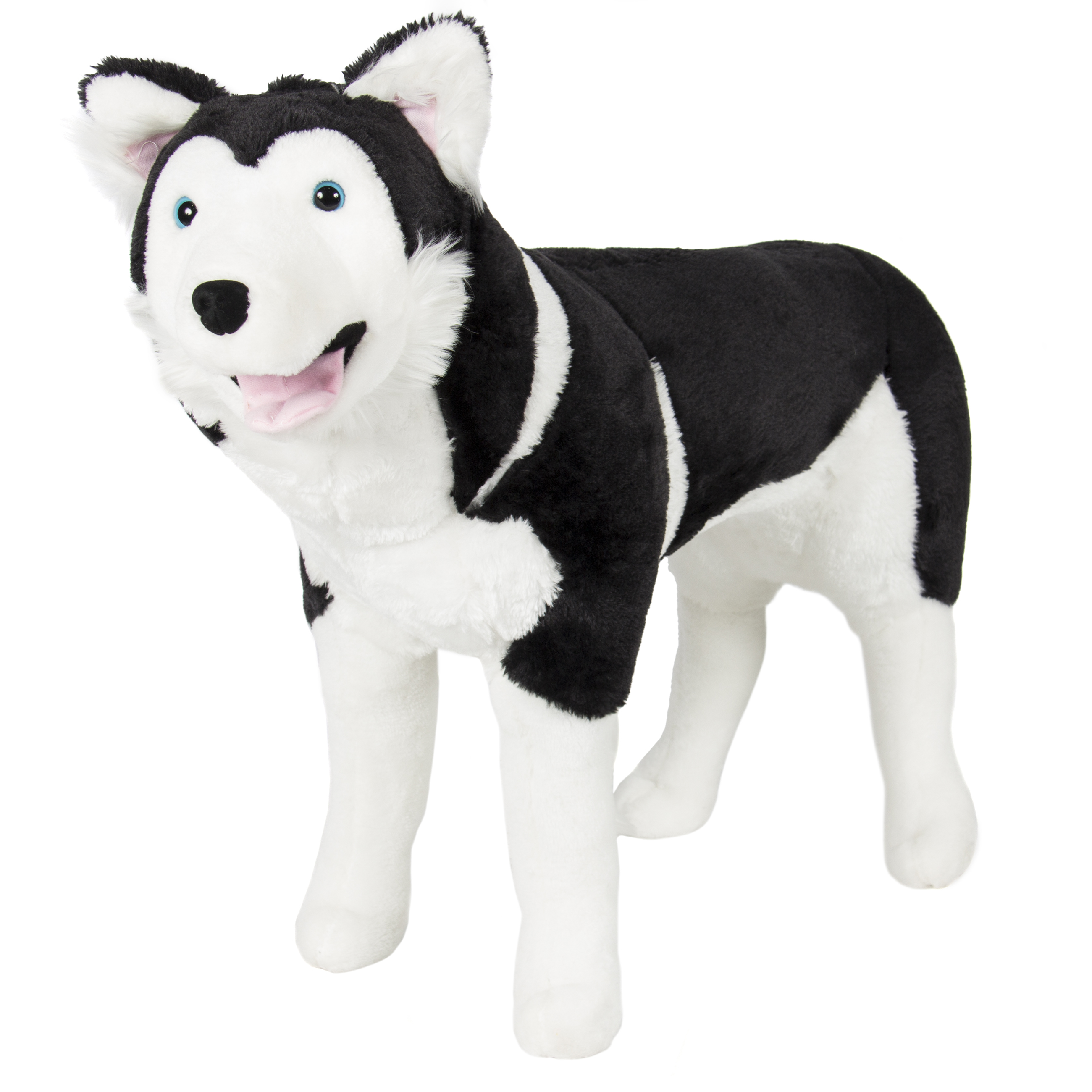 Super Soft Plush Spielzeug Sitting Grey Wolf Xl Estatebob Com