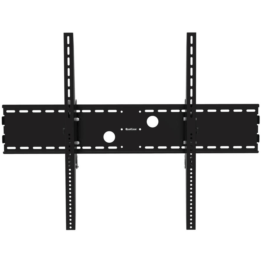 QualGear Heavy-Duty Tilting TV Wall Mount For Most 60''-100'' Flat Panel and Curved TVs, Black