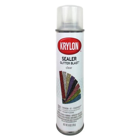 Krylon Glitter Blast Clear Sealer Paint, 6 Oz. - Walmart.com