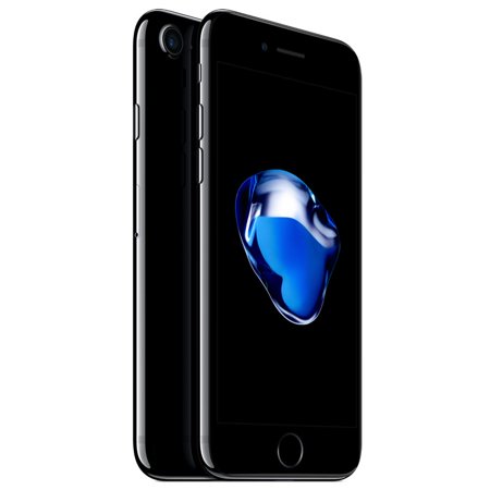 Refurbished Apple iPhone 7 128GB, Jet Black - Unlocked (Best Vr For Iphone 7)