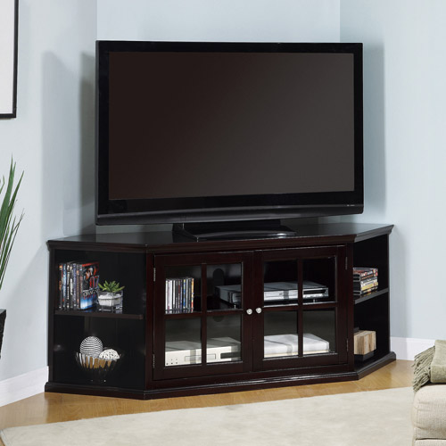 Espresso Finish TV Console for TVs up to 70''