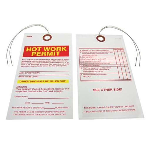 BADGER TAG /& LABEL CORP 108 Repair Tag,2-7//8 in W x 5-3//4 in H,PK100