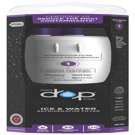 EveryDrop Refrigerator Water Filter 1 EDR1RXD1 - Walmart.com