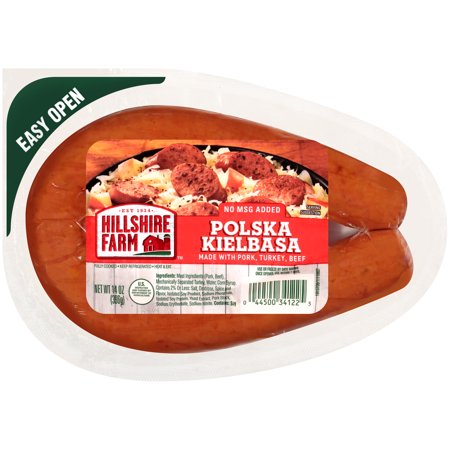 Hillshire Farm Polska Kielbasa Smoked Sausage Rope, 14 Oz. - Walmart.com