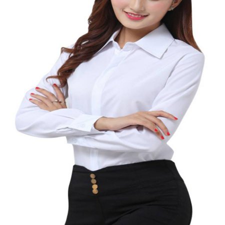 Casual Skirt - OUMY Women Casual Button Down Office Lady Shirt Blouse