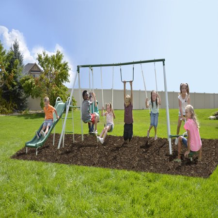 sportspower swing and slide set