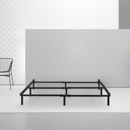 Spa Sensations by Zinus 7" Low Profile Adjustable Steel Bed Frame, No Tools Assembly, fits Twin - Queen
