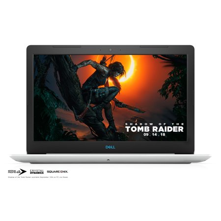 Dell G3 Gaming Laptop 15.6" Full HD, Intel Core i7-8750H, NVIDIA GeForce GTX 1050 Ti 4GB, 1TB HDD + 128GB SSD, 8GB RAM, G3579-7054WHT
