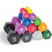 CAP Barbell Vinyl-Coated Dumbbell, Single