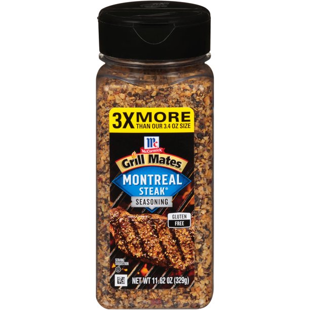 McCormick Grill Mates Montreal Steak Seasoning, 11.62 oz - Walmart.com - Walmart.com