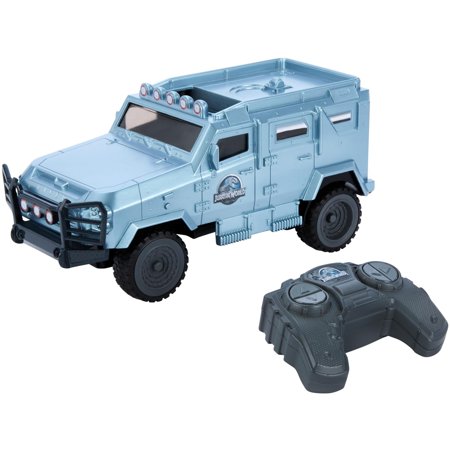 Radio Controlled Rc Vehicle - Matchbox Jurassic World MDT Tiger Light Protected RC Vehicle
