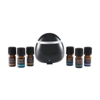 Better Homes & Gardens 100% Pure Essential Oil 7 Piece Cool Mist Ultrasonic Aroma Diffuser Set