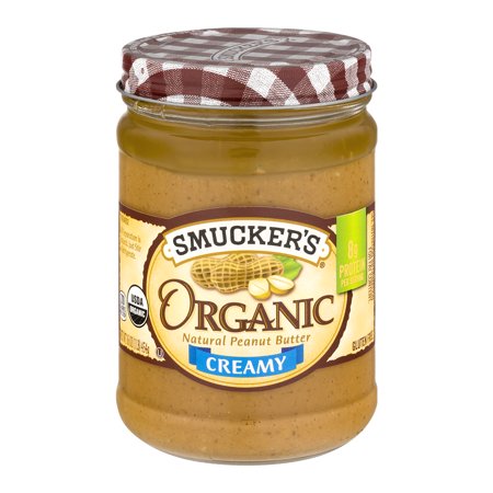 Smucker's Organic Creamy Peanut Butter, 16 oz (Best Organic Peanut Butter Brand)