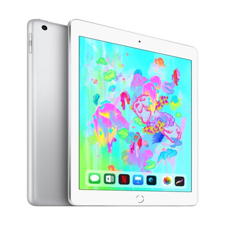 Apple iPad (5th Generation) 128GB Wi-Fi Silver (Best Price On Ipad Touch 5th Generation)