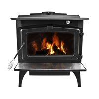 Pleasant Hearth 2,200 Sq. Ft. Large Wood Burning Stove