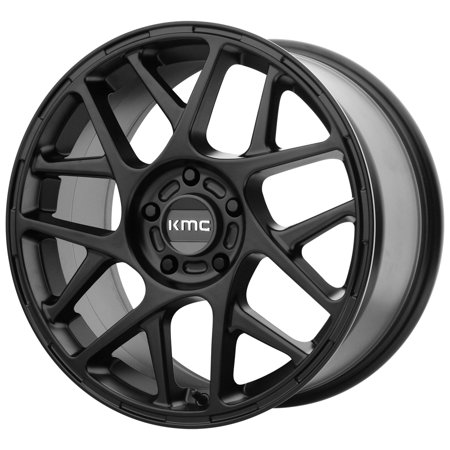 KMC KM708 Bully 18x8 5x108 +38mm Satin Black Wheel Rim 18" Inch ...