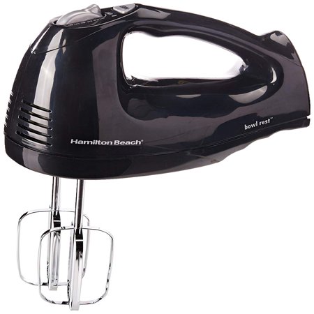 Hamilton Beach 6-Speed Hand Mixer with Snap-On Case, (Best Rated Hand Mixer 2019)