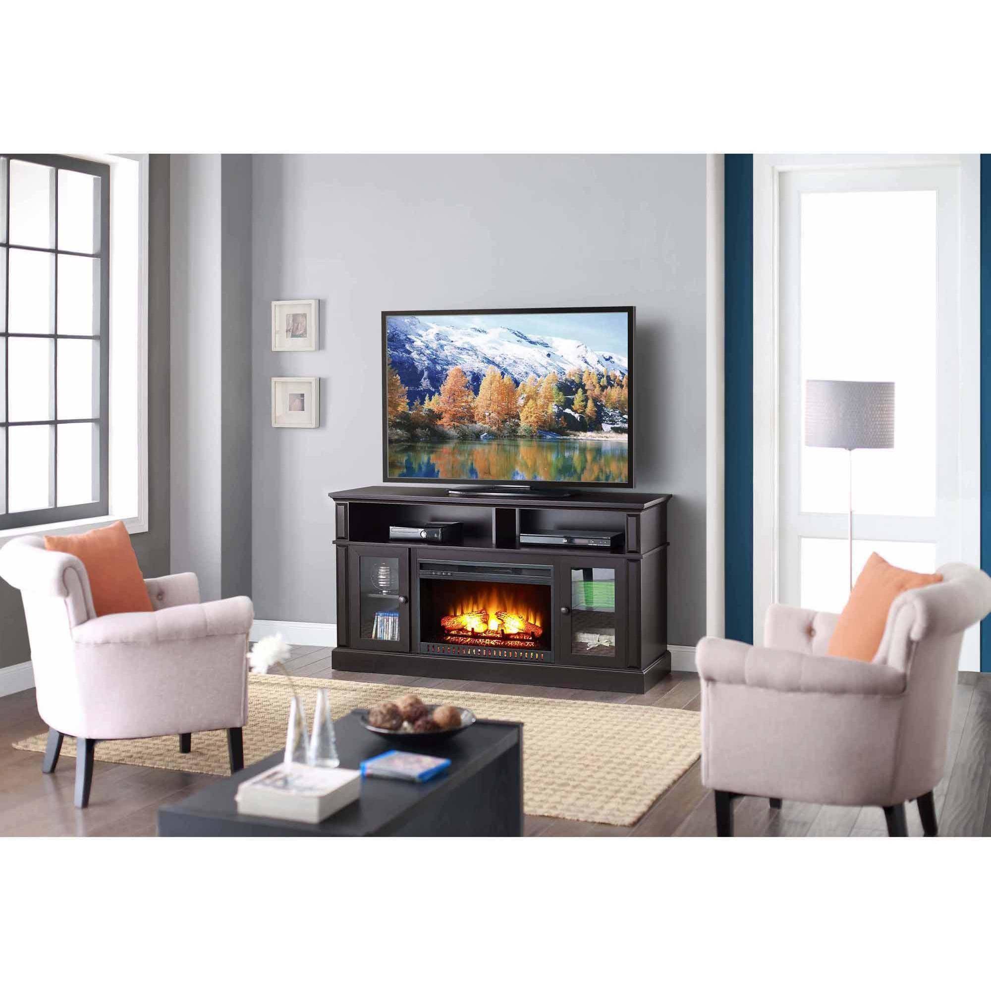 Whalen Barston Media Fireplace for TV's up to 70, Multiple Finishes