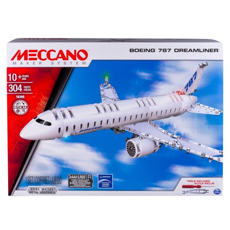 - Meccano by Erector, Boeing 787 Dreamliner Model Building Kit