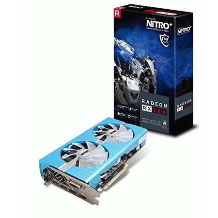 Sapphire Radeon NITRO+ RX 580 8GB GDDR5 DUAL HDMI / DVI-D / DUAL DP w/ backplate SPECIAL EDITION (UEFI) PCI-E Graphic Cards - 11265-21-20G - Gaming Bundle