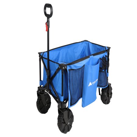 Ozark Trail All-Terrain Wagon with Oversized Wheels, Blue - Walmart.com