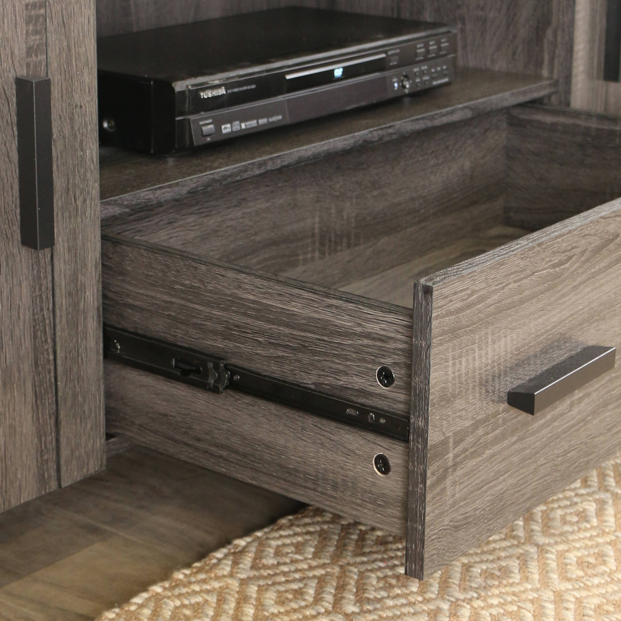 Reclaimed Wood TV Stand for TVs up to 65'', Multiple Finishes