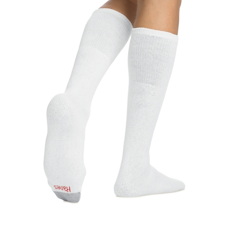 Hanes Men's Cushion FreshIQ Over the Calf Tube Socks (Best Mid Calf Socks)