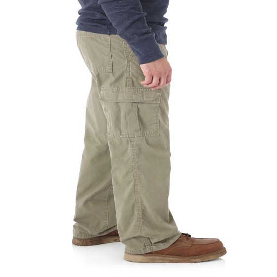 Wrangler - Men's Rip-Stop Cargo Pant - Walmart.com