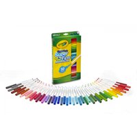 Crayola Super Tips Washable Markers, Craft and School Supplies, 50 Count